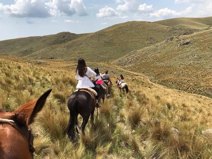 Cabalgata guiada por las Sierras de Córdoba